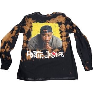 Poetic Justice '90s Tie-dye Tupac Long Sleeve Shirt